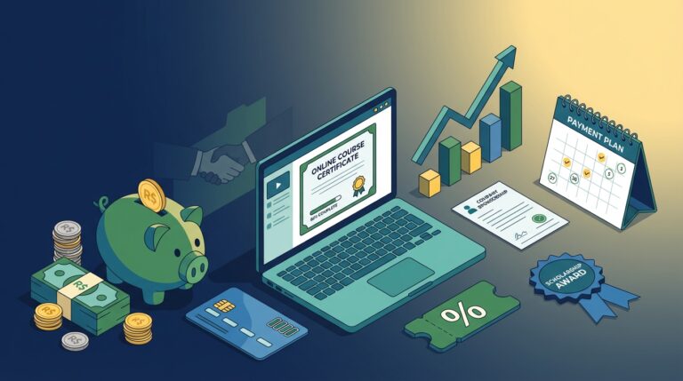 Financiamento e bolsas para cursos online: caminhos para pagar menos