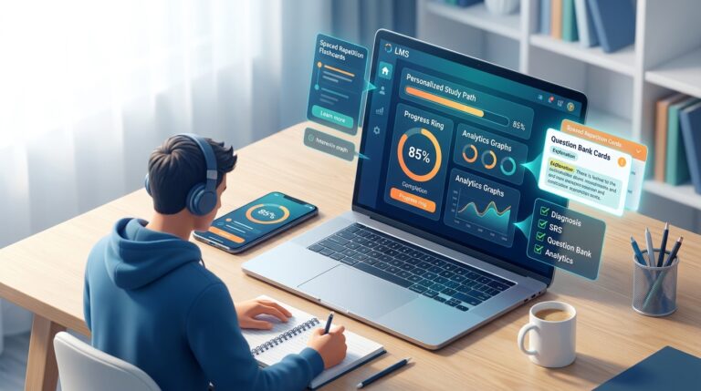 LMS adaptativos para concurseiros: como escolher a melhor plataforma